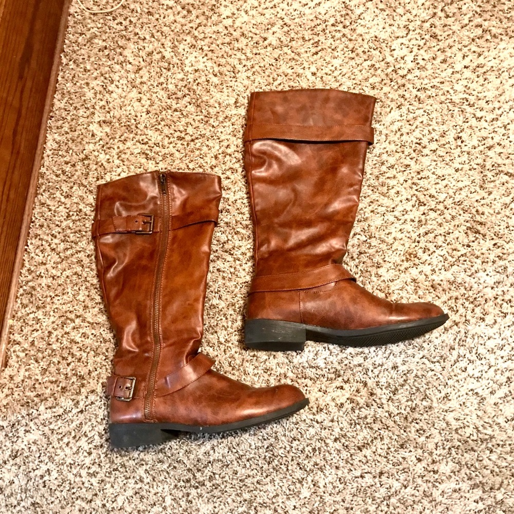 🍂 Cute Brown Knee High Boots 🍂